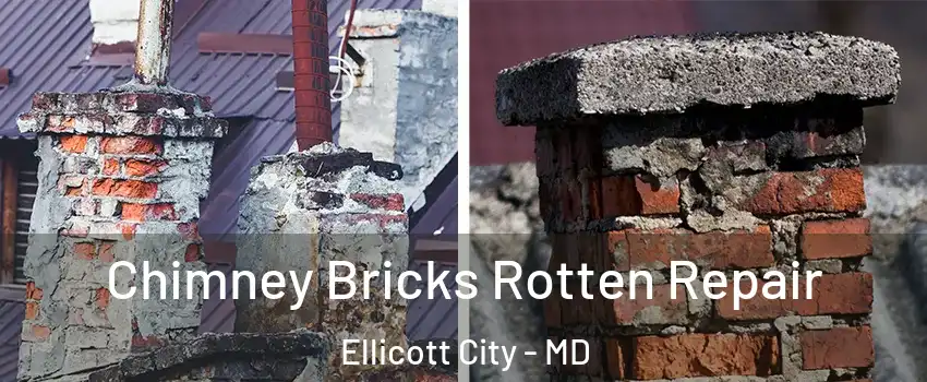  Chimney Bricks Rotten Repair Ellicott City - MD