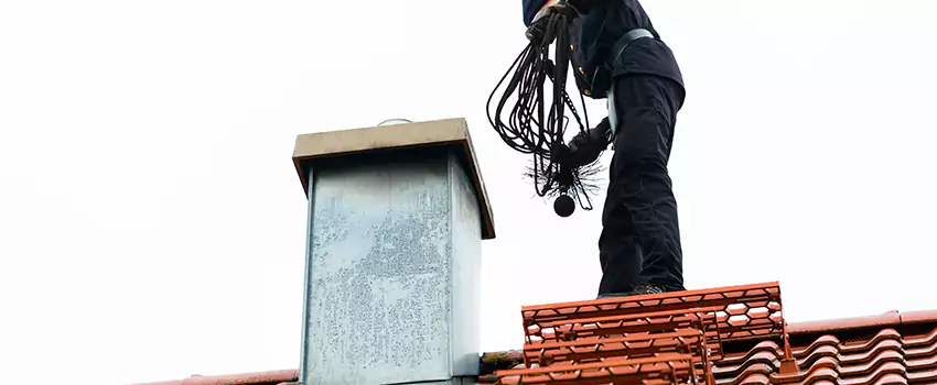 Chimney Brush Cleaning in Ellicott City, Maryland