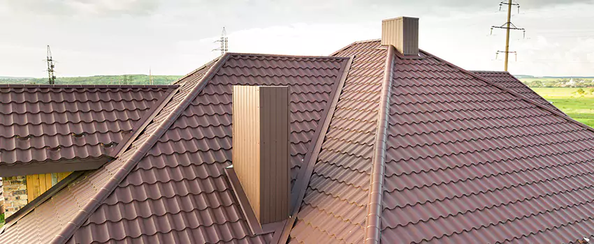 Residential Chimney Flashing Restoration in Ellicott City, MD