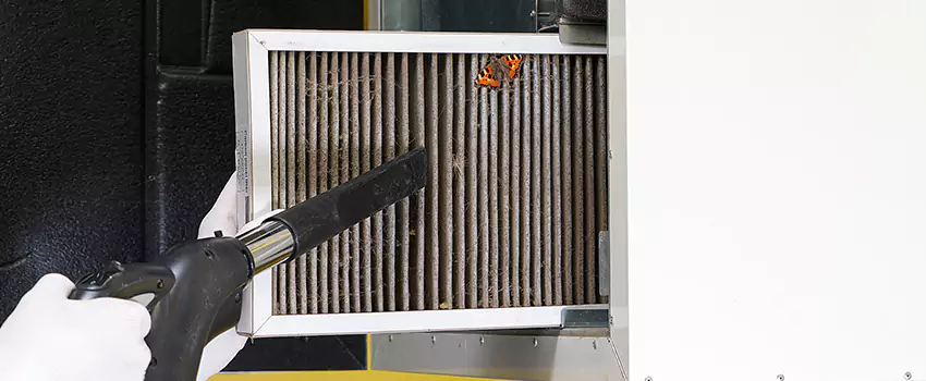 Clogged Air Duct Cleaning Process in Ellicott City, MD