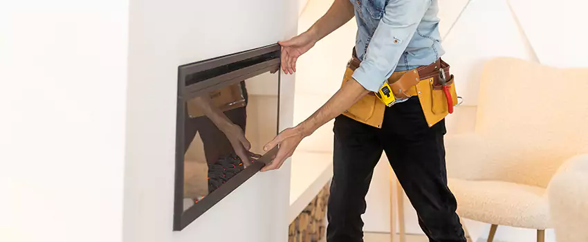 Metal Fireplace Installation in Ellicott City, Maryland