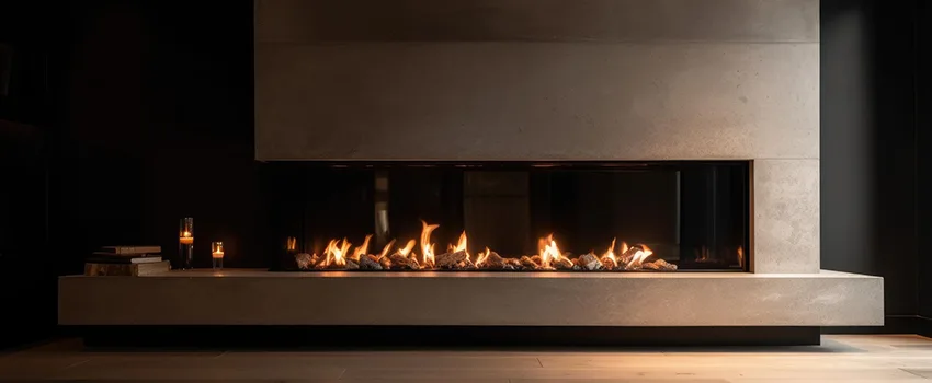 Gas Fireplace Ember Bed Design Services in Ellicott City, Maryland