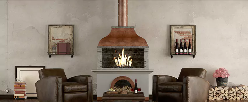 Thelin Hearth Products Providence Pellet Insert Fireplace Installation in Ellicott City, MD
