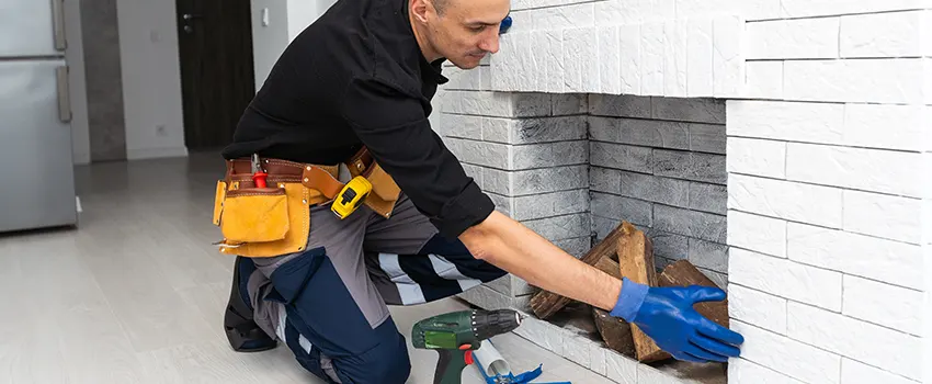 Fireplace Damaged Damper Frame Repair Services in Ellicott City, Maryland