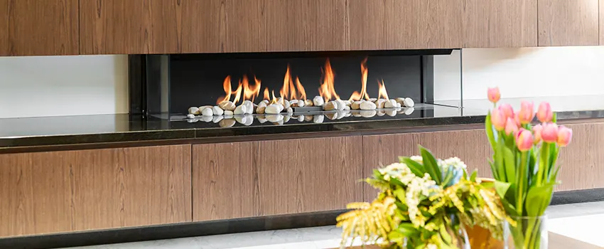 Double-height Fireplace Design Refurbishment in Ellicott City, Maryland